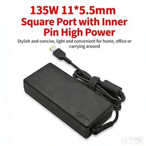 อะแดปเตอร์จ่ายไฟ USB สีเหลือง <span class=keywords><strong>20V</strong></span> <span class=keywords><strong>6.75</strong></span> พิน สำหรับแล็ปท็อป 135W ของแท้ พร้อมระบบป้องกัน OTP - Product Image 3
