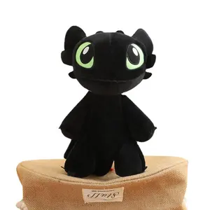 Set Light & Night Fury Como Treinar o Seu Dragão Desdentado Boneca Stuffed Animal Toy Plush