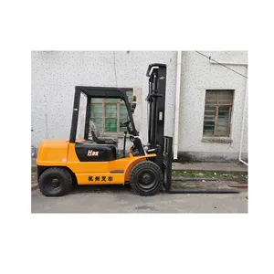 Made in China Hangzhou/Hangcha High Quality H35 3.5 Ton with Brick Clip Used Forklift