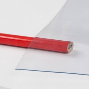 Rouleau de feuille de PVC super transparente, film PVC transparent réutilisable, film étirable transparent, imperméable et résistant à l'huile, tapis de table - Product Image 2
