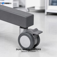 Plateforme de chariot pour densitomètre osseux à ultrasons avec porte-gobelet réglable, scanner de densité osseuse pour hôpitaux et cliniques, vente en gros OEM
