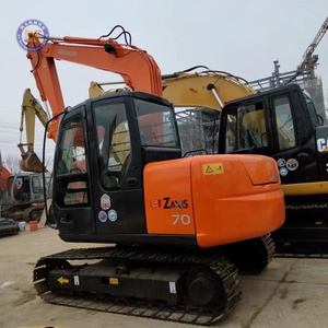 Excavadora Usada Hitachi ZX70 de 7 Toneladas en Excelentes Condiciones, Excavadoras Usadas Baratas EX100 EX120 EX200 con Pocas Horas de Trabajo en Venta - Product Image 1