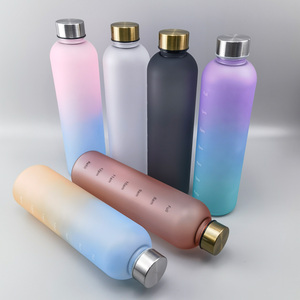 BPA Free 1L chai nước bằng nhựa với phong cách và an toàn trực tiếp uống rơm loại chai nước lợi thế - Product Image 3