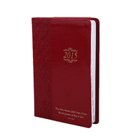 A5 personnalisé Vintage Budget Planner Carnet couverture rigide en cuir PU avec logo gravé au laser cahiers personnalisés