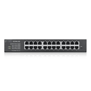 ZyXEL GS1900-24E สวิตช์เครือข่ายแบบจัดการได้ 24 พอร์ต กิกะบิต - Product Image 1