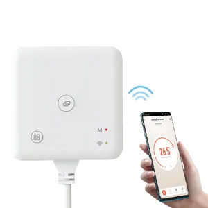 用于电散热器生态供暖的墙壁试点wifi恒温器