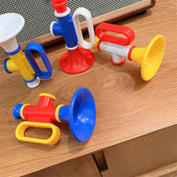 Petite Trompette Jouet Fonctionnant à Piles Zhiqu en ABS, Instrument de Musique à Clavier en Plastique pour Enfants et Fans de Films et de Télévision pour Garçons