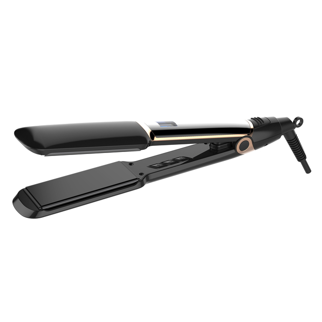 Fast Heating Electric LED Ceramic Coating Adjustable Temperature Protecting Gentle Hair Straightener for Household Use