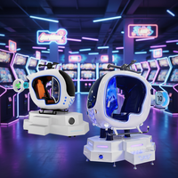 Simulador de Helicóptero Dinámico de Realidad Virtual, Máquina de Juego de Realidad Virtual Comercial para Salas de Experiencia, Parques de Atracciones, Salas de Juegos y Diversión en Casa