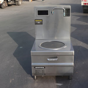 Cuisinière à soupe électromagnétique durable et multifonction à brûleur unique pour hôtel en acier inoxydable - Product Image 2