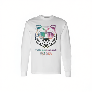 True North Vbs 2025 T-shirt à manches longues Confiant en Jésus dans un monde sauvage - Product Image 2