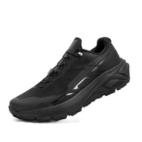 Chaussures de course tout-terrain imperméables, antidérapantes, résistantes à l'usure, respirantes, avec absorption des chocs en coton
