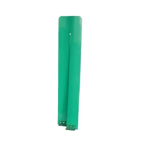 Özelleştirilmiş yansıtıcı yeşil plastik kurulu anti-dazzle plaka anti parlama çit anti parlama paneli için yol tarafı