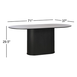 Bien tavolo <span class=keywords><strong>da</strong></span> <span class=keywords><strong>pranzo</strong></span> allungabile in legno nero con Design moderno spazioso tavolo rotondo per <span class=keywords><strong>cucina</strong></span> <span class=keywords><strong>sala</strong></span> <span class=keywords><strong>da</strong></span> <span class=keywords><strong>pranzo</strong></span> <span class=keywords><strong>e</strong></span> mobili per la casa - Product Image 6