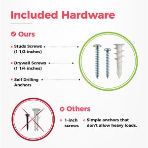 ชั้นวางของติดผนังเหล็กคาร์บอนแบบปรับได้ PJ Contemporary รุ่น Heavy Duty พร้อมตะขอ <span class=keywords><strong>8</strong></span> อัน สำหรับเก็บอุปกรณ์ในโรงรถและสวน - Product Image 4