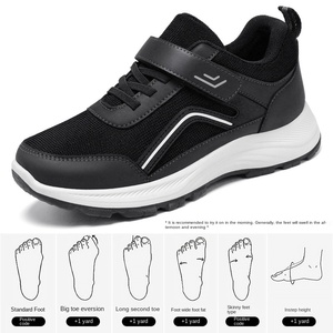 Scarpe da passeggio autunnali da <span class=keywords><strong>donna</strong></span> Jin Shiyuan, <span class=keywords><strong>sneakers</strong></span> stringate per anziani <span class=keywords><strong>con</strong></span> <span class=keywords><strong>velcro</strong></span>, <span class=keywords><strong>sneakers</strong></span> traspiranti in mesh, <span class=keywords><strong>sneakers</strong></span> per coppia - Product Image 6
