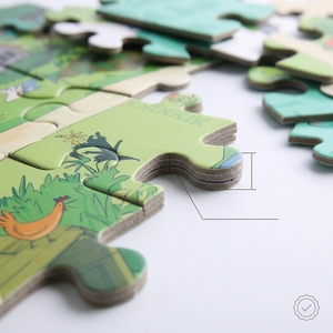 Puzzle éducatif personnalisé DIY pour adultes, en carton épais, 100 à 500 pièces, impression couleur de haute qualité - Product Image 3