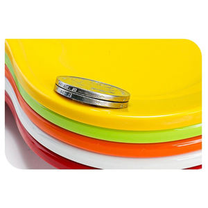 अनब्रेकेबल दिल के आकार स्नैक व्यंजन सलाद फल कटोरे को डिप करने वाली शादी की प्लेटों को डिप - Product Image 5