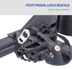 Bicicleta de Spinning Magnética con Volante de Inercia de 6 kg, Bicicleta de Ejercicio Interior para Uso Doméstico con Pantalla LCD y Prueba de Frecuencia Cardíaca Manual - Product Image 4