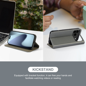 Para iPhone 17 Series Folio case Wallet Folio Style CASE para iPhone 17 <span class=keywords><strong>Pro</strong></span> Max Leather Flip Card Holder Wallet Phone case Custom - Product Image 4