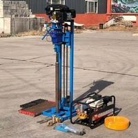Prix usine Rujie 7.5HP Moteur de pompe de boîte de vitesses pour foreuse à colonne essence/diesel, profondeur de forage maximale 30M, forage haute efficacité