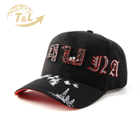 Casquettes de baseball 4UGEAR personnalisées à 5 panneaux en daim 4U, bicolores, à visière incurvée, luxueuses, sportives, réglables, unisexes