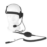 Radio RF-3020-HS002 Headset telinga tunggal dengan 5pin soket U229