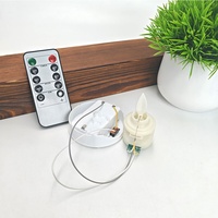 Accessoires essentiels pour machine à bougies LED électroniques avec télécommande, rechargeables, personnalisables, pour machine à cire de paraffine