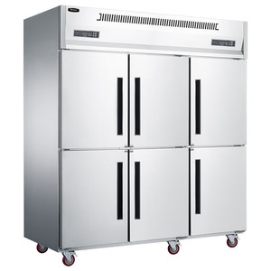 Congélateur à double porte Stevison, sans givre, avec contrôle numérique de la température, équipement de réfrigération pour cuisine commerciale - Product Image 2