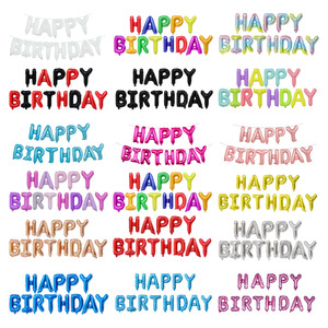 Palloncini da 16 pollici con lettere A A A Z palloncini di lamina per alfabeto di nozze bandiera decorazione per festa di compleanno frase personalizzata Globos inglesi - Product Image 4