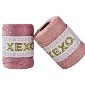 Filo per Uncinetto in Poliestere da 3mm, Fatto a Mano, Tinto, per Borse Fai da Te, 90 Metri per Rotolo, Filo di Cotone - Product Image 5