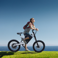 Vélo électrique portable 2021, 5000w, pneus larges, pour enduro