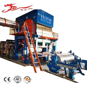 1880mm high production rate factory price capacity 6-7 T /D toilet tissue paper product making machine