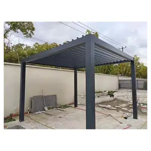 Prima hộ gia đình cá nhân panel năng lượng mặt trời pergola giá rẻ giá năng lượng mặt trời pergola toja lưới pergola