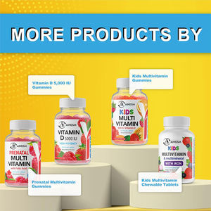 หมีกัมมี่ปราศจากน้ำตาลสารต้านอนุมูลอิสระสำหรับเด็กและผู้ใหญ่วิตามินซีพร้อมสังกะสีและสีที่ปรับแต่งได้ - Product Image 6