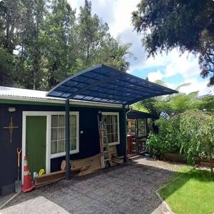 Abri de voiture en aluminium Abri en PVC Toit en polycarbonate arqué <span class=keywords><strong>Garage</strong></span> extérieur étanche pour voiture Canopées Garages Produit - Product Image 3