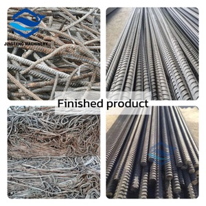 Machine électrique de redressage et de coupe de barres d'acier usagées, équipement de redressage de barres et de tiges d'acier de rebut - Product Image 3