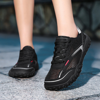 Chaussures de sport personnalisées pour hommes à bout large, style pieds nus, avec empeigne en maille, légères, respirantes et confortables pour la course