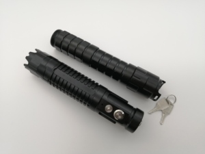 Senter Laser LED Isi Ulang Grosir Pabrik, Multifungsi, Bodi Aluminium, Laser Inframerah Biru untuk Promosi - Product Image 5