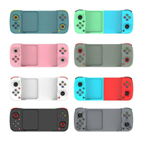 Nouvelle Arrivée Manette de Jeu Extensible D3 pour Téléphone Android IOS Tablette Sans Fil BT 400mAH V3 Poignée de Jeu Directe pour Jeux MFI