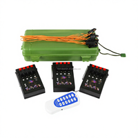 Récepteur ZZY 4D à effets spéciaux 12 canaux pour équipement de mariage, fil de cuivre en plastique, extérieur, Thanksgiving, Noël, Ramadan, à piles