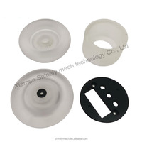 Pièces en plastique usinées CNC en acier inoxydable, nylon, PP, PVC, PEEK, PTFE, ABS avec services de tournage et de fraisage de précision