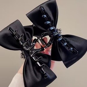 Fermaglio per donna alto <span class=keywords><strong>Sence</strong></span> Clip per squalo Double face grande fiocco per capelli fermaglio per capelli grande fiocco con fiocco di cristallo fermaglio per capelli - Product Image 4