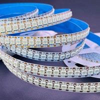Tira de Luces LED Inteligentes WS2815 WS2812 5V DC12V 30D 60D 144D, Direccionables, IP20 IP65 IP67, LED 2815 RGB, Tira de Luces LED de Píxeles Inteligentes