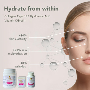 निजी लेबल Glutathione कोलेजन विटामिन सी गोलियाँ समुद्री कोलेजन पेप्टाइड कैप्सूल एट Vitamine ई ब्राइटनिंग कोलेजन पाउडर
