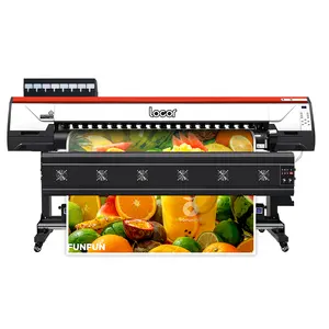 Locor Tugas Berat 1.8M EPS3200 4 dan 8 Warna Neon Format Besar Eco Solvent Printer Sublimasi Tekstil Transfer Printer