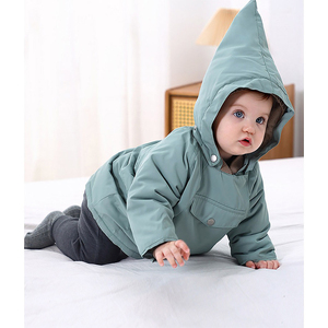 Vente en gros de manteaux épais mi-longs pour bébés, vestes pour bébés d'automne et d'hiver et vestes d'hiver pour garçons et filles - Product Image 4