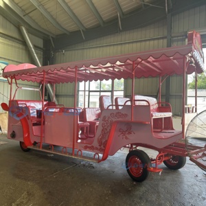 Custom-made Electric Large-scale Sightseeing Carriages with Various Leisure Styles Sell Well - Product Image 6