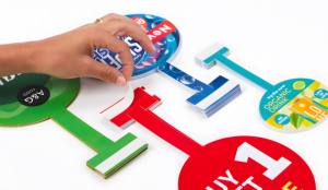 Échantillons gratuits d'usine en Chine Expédition rapide Innovations de vente chaude Talkers d'étagère en plastique au détail - Product Image 4