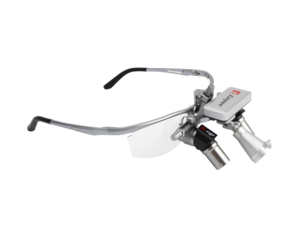 Loupes dentaires manuelles ergonomiques en métal 3.0X avec lampe frontale, loupe binoculaire chirurgicale, dispositif médical certifié CE - Product Image 1